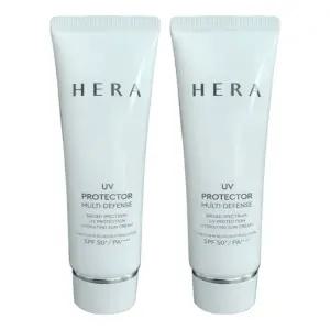 헤라 유브이 UV 프로텍터 멀티 디펜스 선크림 50ml SPF50+ 2개