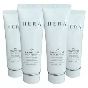 헤라 유브이 UV 프로텍터 멀티 디펜스 선크림 50ml SPF50+ 4개