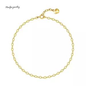 [니지쥬얼리] 14K GOLD 럭셔리볼륨하트 팔찌