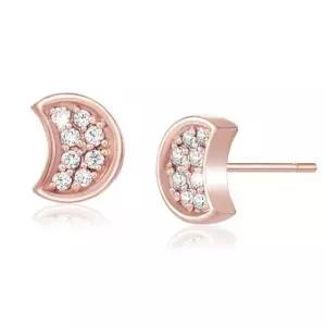[니지쥬얼리] 14K PINK GOLD 셀럽문 이어링