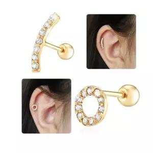 14K GOLD 판타스틱 피어싱FET_2종택1