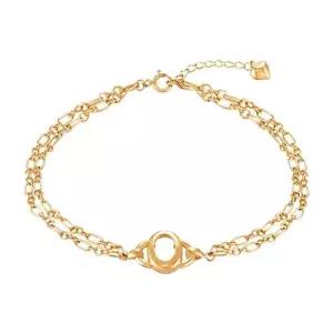 [니지쥬얼리] 14K GOLD 메시 체인 링크 팔찌