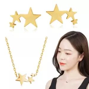 14K GOLD 트리플스타 2종세트