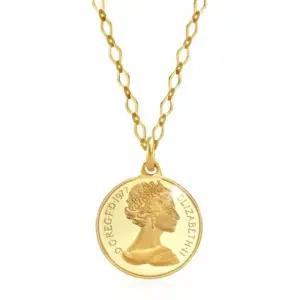 [니지쥬얼리] 14K GOLD 비너스 코인 목걸이