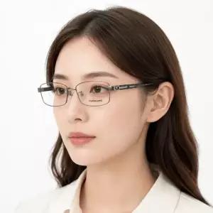 페라가모 안경테 SF2552AN 015 스퀘어 티타늄 아시안핏 안경