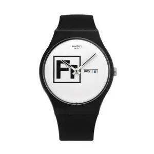 스와치 손목 시계 남성 러버 FRITZ SUOB722