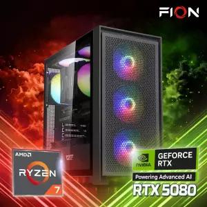 파이온PC 라이젠7 9800X3D RTX5080 32G SSD 1T 조립PC 게이밍 컴퓨터 AMD 조립식 데스크탑 본체