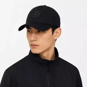 스톤 남성 자수 로고 코튼 볼캡 블랙) K2S15 9100013 S0248 V0029