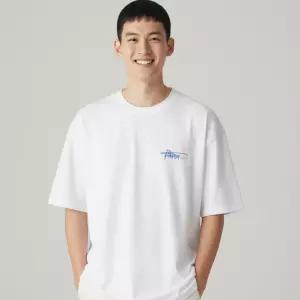 남성 오버핏 반팔 티셔츠 빅사이즈 여름 반팔티 남녀공용
