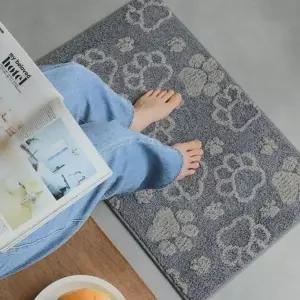 빨아쓰는 푹신한 발매트 침실 현관 러그 고 욕실