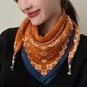 여성 사계절 자석 미우 스카프 1P 원터치 목프 가을
