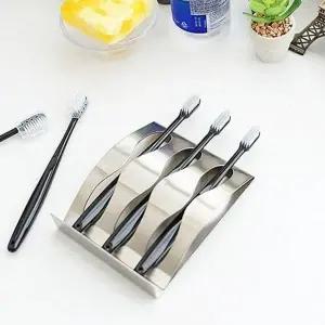 빠띠라인 스테인레스 칫솔걸이 이 3구 보관 거치대