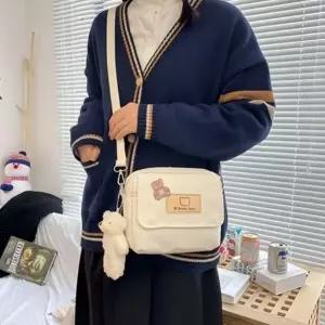 곰돌이 휴대폰 가방 미니 크로스백 아무 방 메시저백