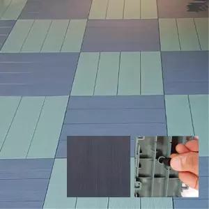 조립식 나무무늬 타일 베란다 데크타일 18P 현관인테리어 diy
