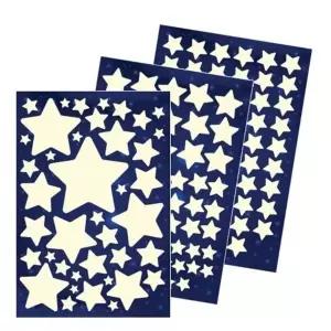 빛나는 야광스티커 야광별3PCS 별 이 GS-66 숫자 해골