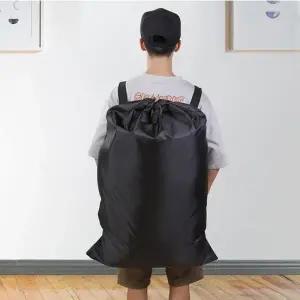 대용량 휴대 세탁 이우 수납백 빨래바구니 셀프방