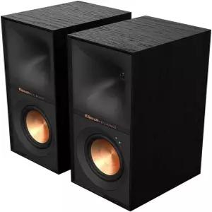 Klipsch 레퍼런스 R-40PM 전원 책장 스피커 - 90도 x 트랙트릭스 혼 선형 여행 서스펜션 세련되고 현대적인