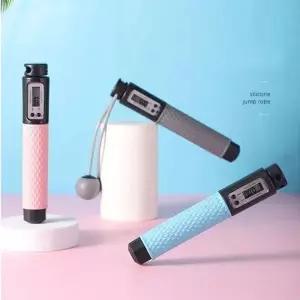2in1 실리콘 줄넘기 유선/무선 위아 중량줄 남성용