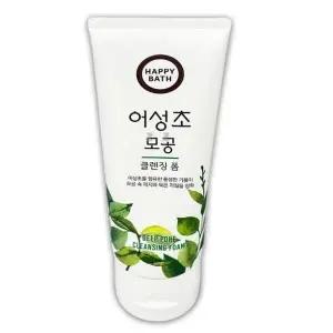 swK 해피바스 폼클렌징 세안제 모공 200g 어성초 클렌징폼