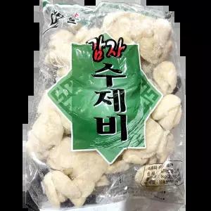 백미 감자수제비 1KX15 회식용 업소용식당 추어탕용 든든한한끼 뷔페