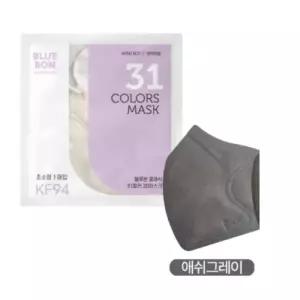 블루본 클래식 KF94 마스크 초소형 애쉬그레이 30매