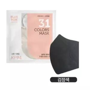 블루본 클래식 KF94 마스크 소형 검정색 새부리 30매