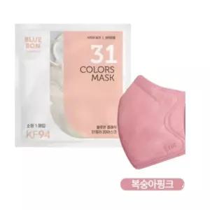 블루본 클래식 KF94 마스크 소형 복숭아핑크 추천 30p