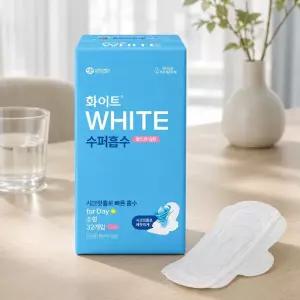 화이트 수퍼흡수 소형 32개 x 4팩 코스트코 마켓송지2606