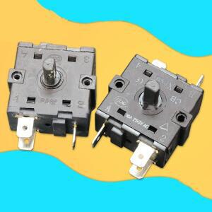AAAAAElectricHeaterGearSwitchStove 액세서리 팬 히터용 3핀 기어 조정 스위치 스토브 가정용
