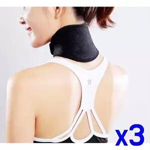 고품질 TBZ 자가발열 찜질 찍찍이 목보호대 x3개 스트레칭 목보호 목보호 디스크방지 견인장치 WFNK5N4