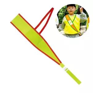 [하프클럽/]어린이 미아방지 형광 안전띠 초록 빨강 10개입 1P 야외 인솔 어