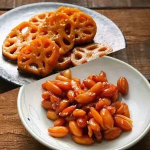 [NS홈쇼핑]고소한 땅콩조림1kg+달큰 연근조림1kg[36027652]