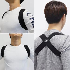 벨로파 어깨 자세교정기 X밴드 장시간 운전 컴퓨터 사용자 유용 굽은등 바른자세
