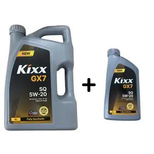KIXX GX7 5W20 SQ 4L 1개 + 1L 1개