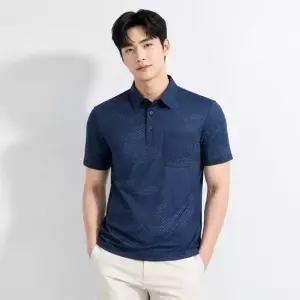 이지바이 쿨링웨이브 여름 남성 기능성 냉감 카라 반팔 데일리 쿨 티셔츠 M5ST36)