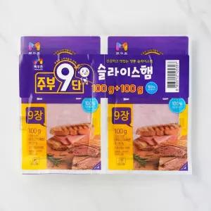 농협 목우촌 주부9단 슬라이스햄 100g*2
