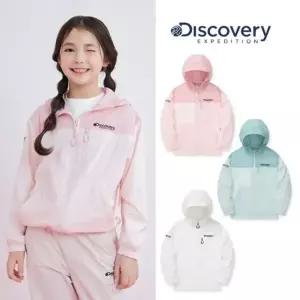[디스커버리키즈](김해점)정상가129000원 키즈 에센셜 경량 바람막이 자켓(DKWJ72043)