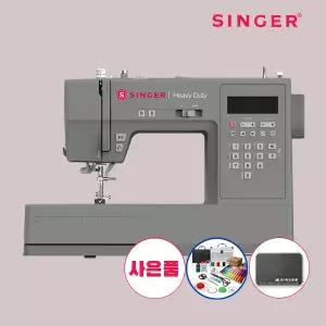 싱거HD6705C 준공업용 속도조절 자동매듭 디지털 사은품 싱거미싱 스타터키트+매트