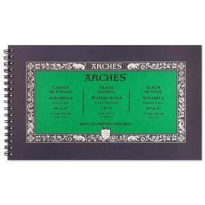 Arches 아르쉬 트래블북 300g 중목 15x25cm 어반스케치북