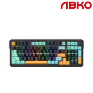 앱코 AK998 8K OTEMU 특주축 기계식 키보드 블랙 저소음 피치축