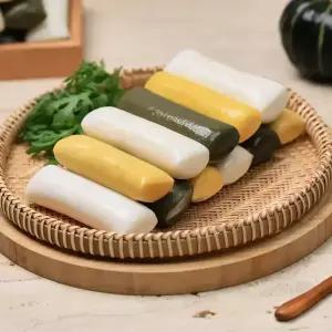 더바른떡 삼색 가래떡 1kg 2개 가래떡 떡 자연해동 식사대용