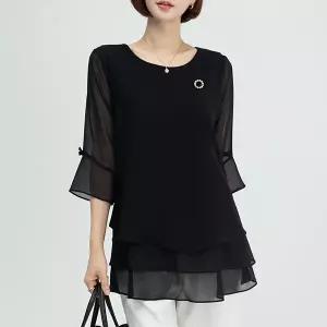 (∼88size)모텐쉬폰블라우스 TBA2112