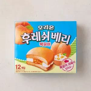 오리온 후레쉬베리 복숭아 336g