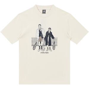 [정품] 뉴발란스 퍼펙트 매치 테니스 티셔츠 (MT51412LIN)