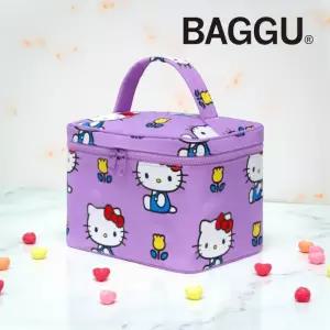 바쿠 BAGGU 헬로키티 라지 화장품 케이스 다용도 파우치