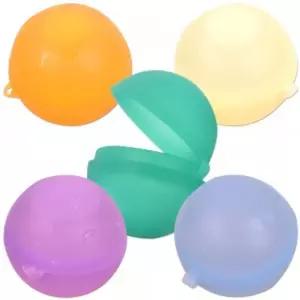 재사용가능 목욕 실리콘 워터팡 물풍선 6cm 5종 세트 KC인증/반영구/간편한/욕실/수영장/유치원/어린이집