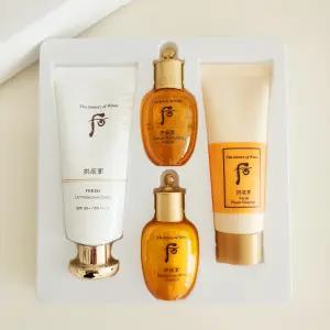 더후 공진향 진해윤 프레쉬 선크림 SPF50+ 60ml 기획세트 / 한방진정성분 / 마일드선크림