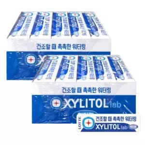 롯데제과 자일리톨 랩 워터링 24g 30개