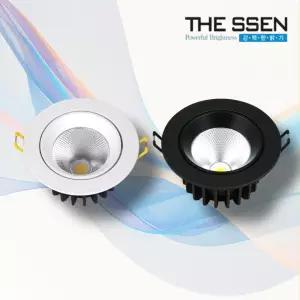 더쎈 LED 에코 초이스 cob 일체형 3인치 매입등 75mm 8w 다운라이트