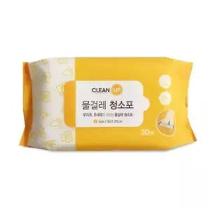 (리필 30매) 클린업 청소포/물걸레/밀대/리필/일회용/1회용/걸레/바닥/물청소/클리너/크리너/가정용/회사